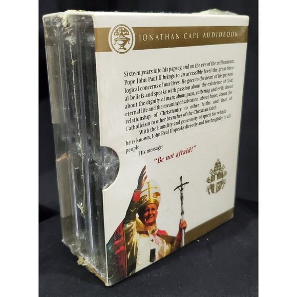 CROSSING THE THRESHOLD OF HOPE Pope John Paul II Catholic audiobook cassettes - Picture 2 of 3